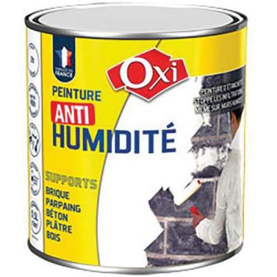 OXI  - Peinture Blanche Anti-Humidit&eacute; 0,5 l - Blanc