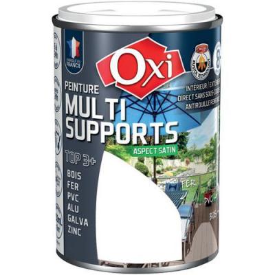 OXI Peinture Bois Fer Pvc Satin 250ml Brun Double Action