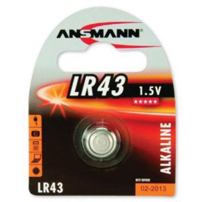 ANSMANN  - Batterie LR43 - Alcaline 
