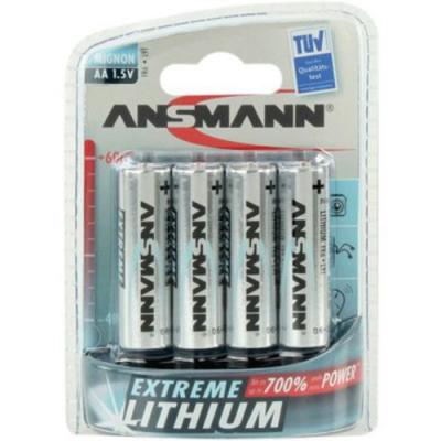 ANSMANN Piles Lithium 1512-0002 Fr06 / Aa
