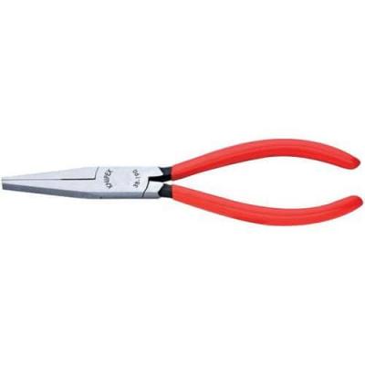 KNIPEX Pince &Agrave; Becs Longs Plats - 160mm - Gainage Pvc - T&ecirc;te Polie