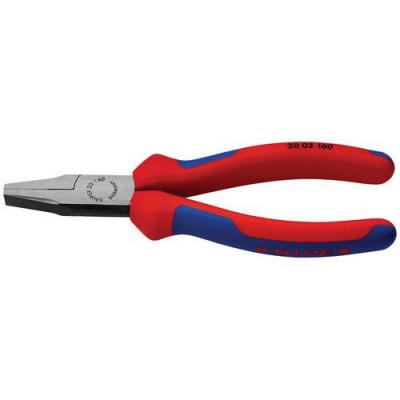 KNIPEX Pince &Agrave; Becs Courts Et Plats - 160mm - Gainage Bi-mati&egrave;re - T&ecirc;te Polie