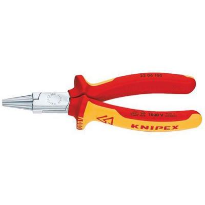KNIPEX Pince &Agrave; Becs Courts Et Ronds 160mm - Bi-mati&egrave;re - Isol&eacute;e 1000v
