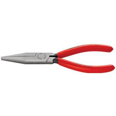KNIPEX Pince &Agrave; Becs Longs Plats - 140mm - Gainage Pvc - T&ecirc;te Polie