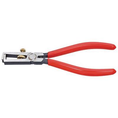 KNIPEX Pince &Agrave; D&eacute;nuder 160mm Avec Ressort - Gainage Pvc - T&ecirc;te Polie