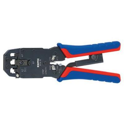 KNIPEX Pince - Velleman -  a sertir pour fiches western - brunie - 200mm