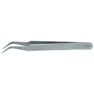 Brucelle De 120mm Coud&eacute;e 45&deg; Ultrafine Acier Inox Antimagn&eacute;tique