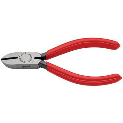 KNIPEX Pince Coupante De C&ocirc;t&eacute; 110mm - T&ecirc;te &Eacute;troite - Pvc - Finition Polie
