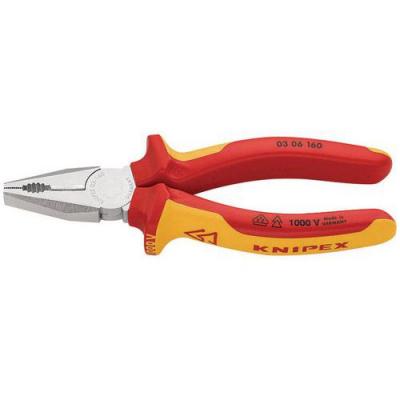 KNIPEX Pince Coupante De C&ocirc;t&eacute; D&eacute;multipli&eacute;e 140mm - Gainage Pvc - T&ecirc;te Polie