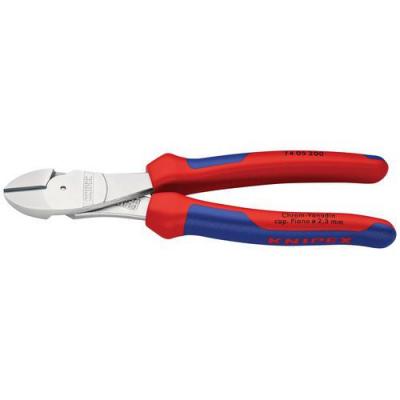 KNIPEX Pince Coupante De C&ocirc;t&eacute; D&eacute;multipli&eacute;e 200mm - Bi-mati&egrave;re - Chrom&eacute;e