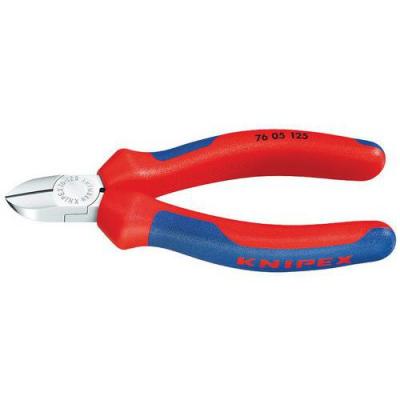 KNIPEX Pince Coupante De C&ocirc;t&eacute; &Eacute;lectrom&eacute;canicien 125mm - Bi-mati&egrave;re - Chrom&eacute;e