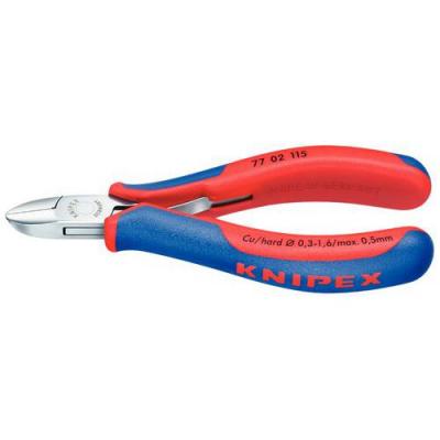 Pince coupante diagonale avec facette Knipex 77 02 115 115 mm 1 pc(s)