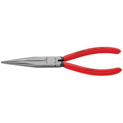KNIPEX Pince De M&eacute;canicien 200mm Demi-ronde Stri&eacute;e - Gainage Pvc - T&ecirc;te Polie