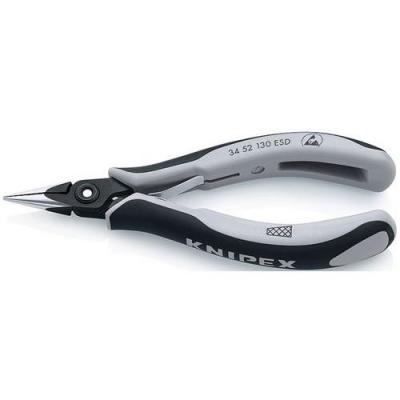 KNIPEX Pince De Pr&eacute;hension De - Becs Demi-ronds Stri&eacute;s - 130mm - Esd