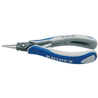 KNIPEX Pince De Pr&eacute;hension De Pr&eacute;cision - Becs Ronds - 130mm - Bi-mati&egrave;re