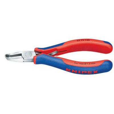 KNIPEX Pince &Eacute;lectronique Coupante De Devant Petit Biseau 120mm - Bi-mati&egrave;re