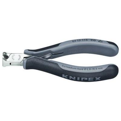 KNIPEX Pince &Eacute;lectronique Sans Biseau 115mm 90&deg; - Bi-mati&egrave;re - Esd