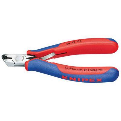 KNIPEX  Pince coupante de devant pour l'&eacute;lectronique 115 mm - 64 42 115