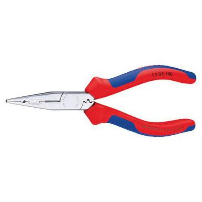 KNIPEX Pince Multifonctions &Eacute;lectricien - Gainage Bi-mati&egrave;re - Chrom&eacute;e
