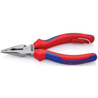  Knipex Pince universelle &agrave; becs demi-ronds avec oeillet de fixation 145 mm - 08 22 145 T