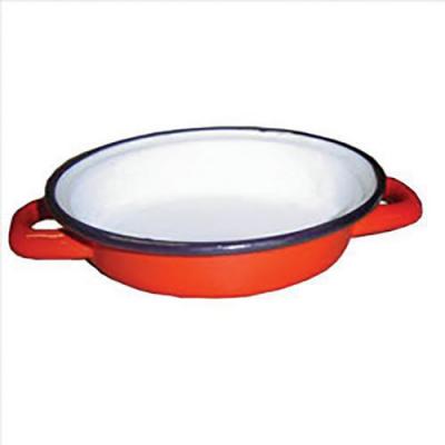BEKA Plat &agrave; &oelig;uf &eacute;maill&eacute; 18 cm rouge -  - Rouge - Acier &eacute;maill&eacute;