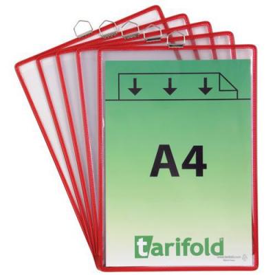 TARIFOLD  - Poches A Anse Pvc A4 - Boite De 5