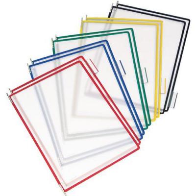 TARIFOLD  - Poches A Pivot Colori Assorti - Boite De 10