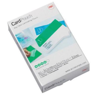 GBC  Lot de 100 pochettes de plastification CardPouch 65 x 95 mm 250 microns