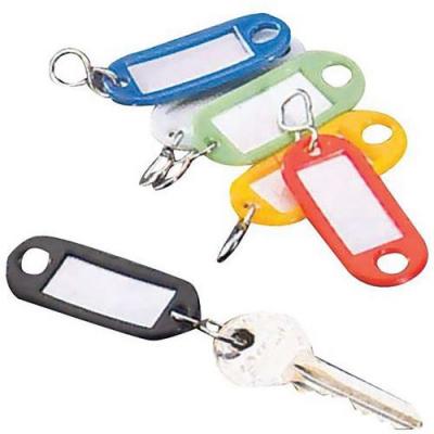 METALTEX  Lot de 6 Plaquettes porte-&eacute;tiquettes pour cl&eacute;s