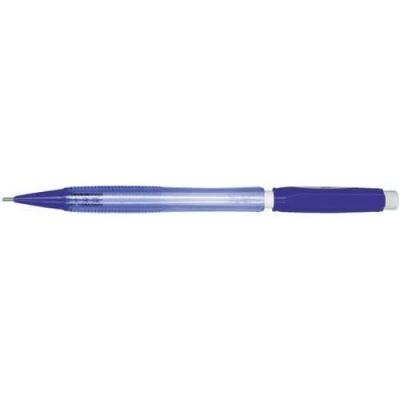 PENTEL Porte-Mine 0,7 Mm Rechargeable Corps Plastique Transparent Grip Caoutchouc Couleur  Fiesta