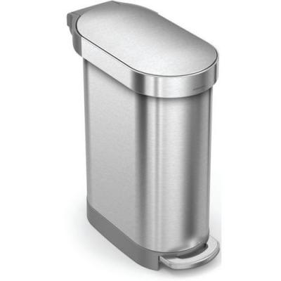 SIMPLEHUMAN Poubelle Pour Sanitaire Slimline 45l Simpele Human Couleur: Argent