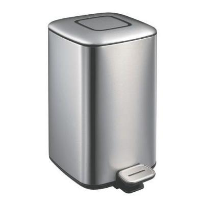 EKO  Regent Poubelle &agrave; P&eacute;dale M&eacute;tal Inox 24 x 32,8 x 40,5 cm 12 litres