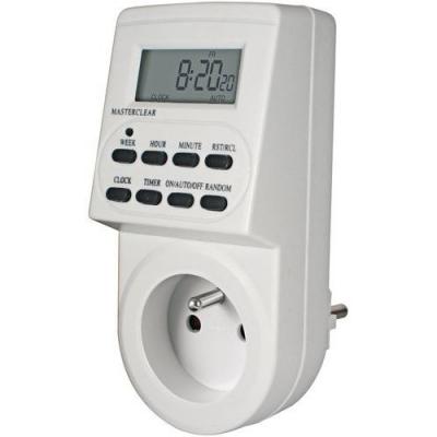 BRENNENSTUHL Programmateur hebdomadaire DZ 20 - Cycle 7 jours - 16A - Blanc