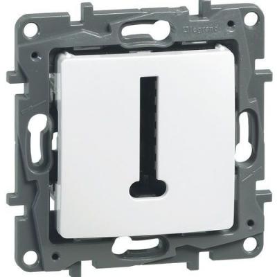 LEGRAND Prise t&eacute;l&eacute;phone en t - nilo&eacute; one - blanc pur - 664768 - 
