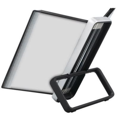 TARIFOLD  65216 Pupitre Veo A4 en Polypropyl&egrave;ne Avec 10 Poches a Pivots Magenta