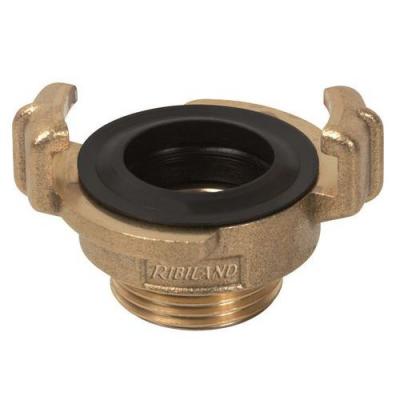 RIBILAND Raccord Express Laiton Filet&eacute; M&acirc;le 1/2" 15x21mm