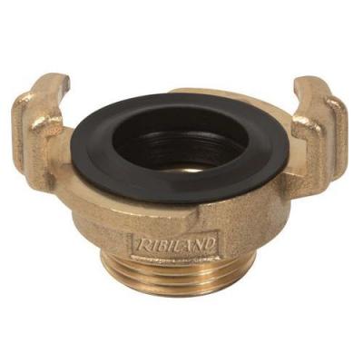RIBILAND Ribimex - Raccord pompier laiton filet&eacute; m&acirc;le 1 26x34