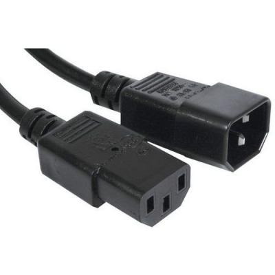 MCAD Rallonge &eacute;lectrique secteur moniteur/onduleur - noir 7,5 m