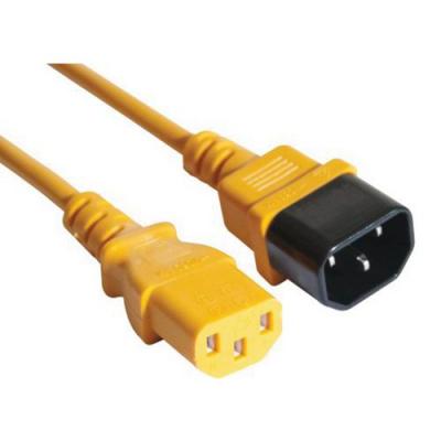 MCAD Rallonge electrique Secteur Moniteur/Onduleur - Orange 0,6 M