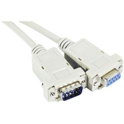 Rallonge souris s&eacute;rie DB9 M/F assembl&eacute;e 1,8m