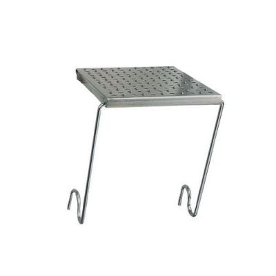 CENTAURE Taquet repose-pieds pour &eacute;chelle - Aluminium - 24x25,5cm