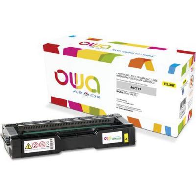 OWA Ricoh Spc252 Toner Remanufactur&eacute; Haute Capacit&eacute; Jaune