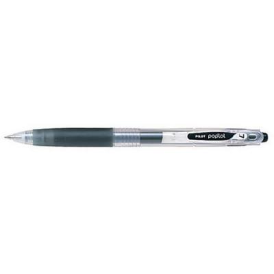PILOT  Stylo Bille Encre Gel Pop'lol, Pointe Moyenne, Coloris Noir