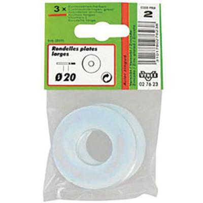 VYNEX Rondelle Large De Diam&egrave;tre 20 Mm En Sachet
