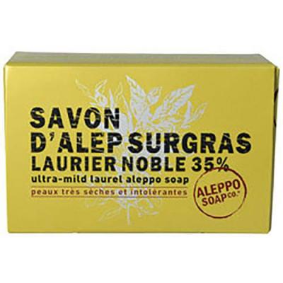 TADE Tad&eacute; Savon d'Alep Surgras Laurier Noble 35% - 150 g - Pain 150 g