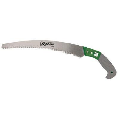 RIBILAND Couteau scie courb&eacute; en polypropyl&egrave;ne avec fourreau 33cm