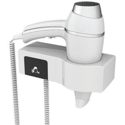 JVD S&egrave;che-Cheveux Alteo Blanc H&ocirc;tellerie Support Mural 1875W - 