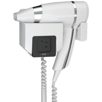 JVD S&egrave;che-cheveux Blanc Avec Support Frontal Pr Mt Brittony