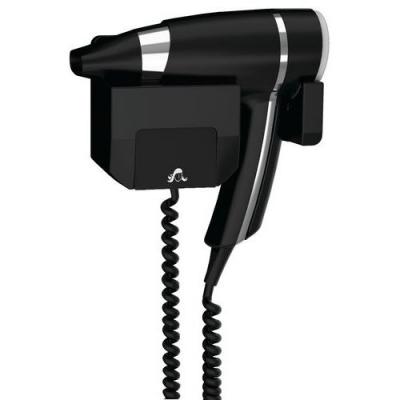 JVD S&egrave;che-cheveux brittony support - 1600w - noir - support frontal base