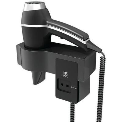 JVD  - S&egrave;che-Cheveux Alteo noir + support PR MT - Mat&eacute;riel professionnel